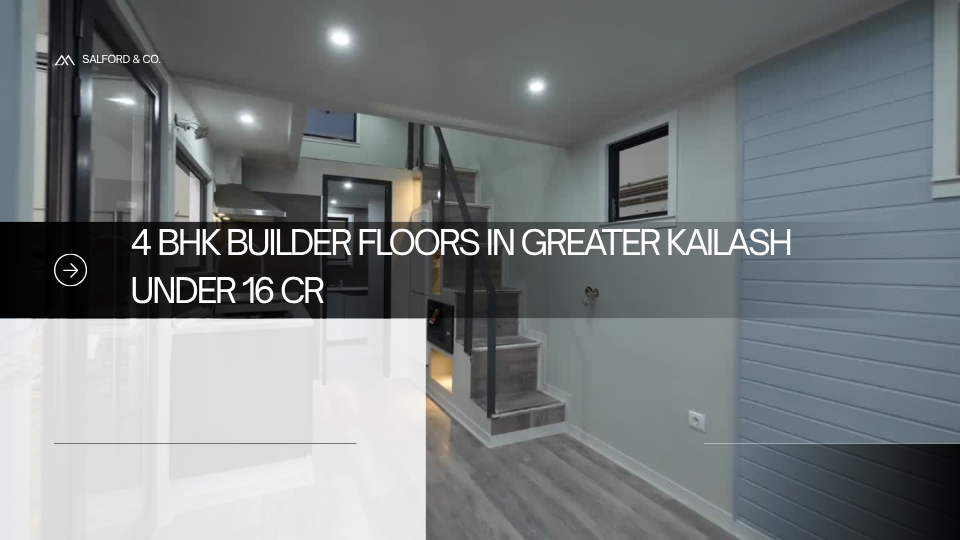 Newly Built Builder Floors in Vasant Vihar – Luxury Living by BWReallty
